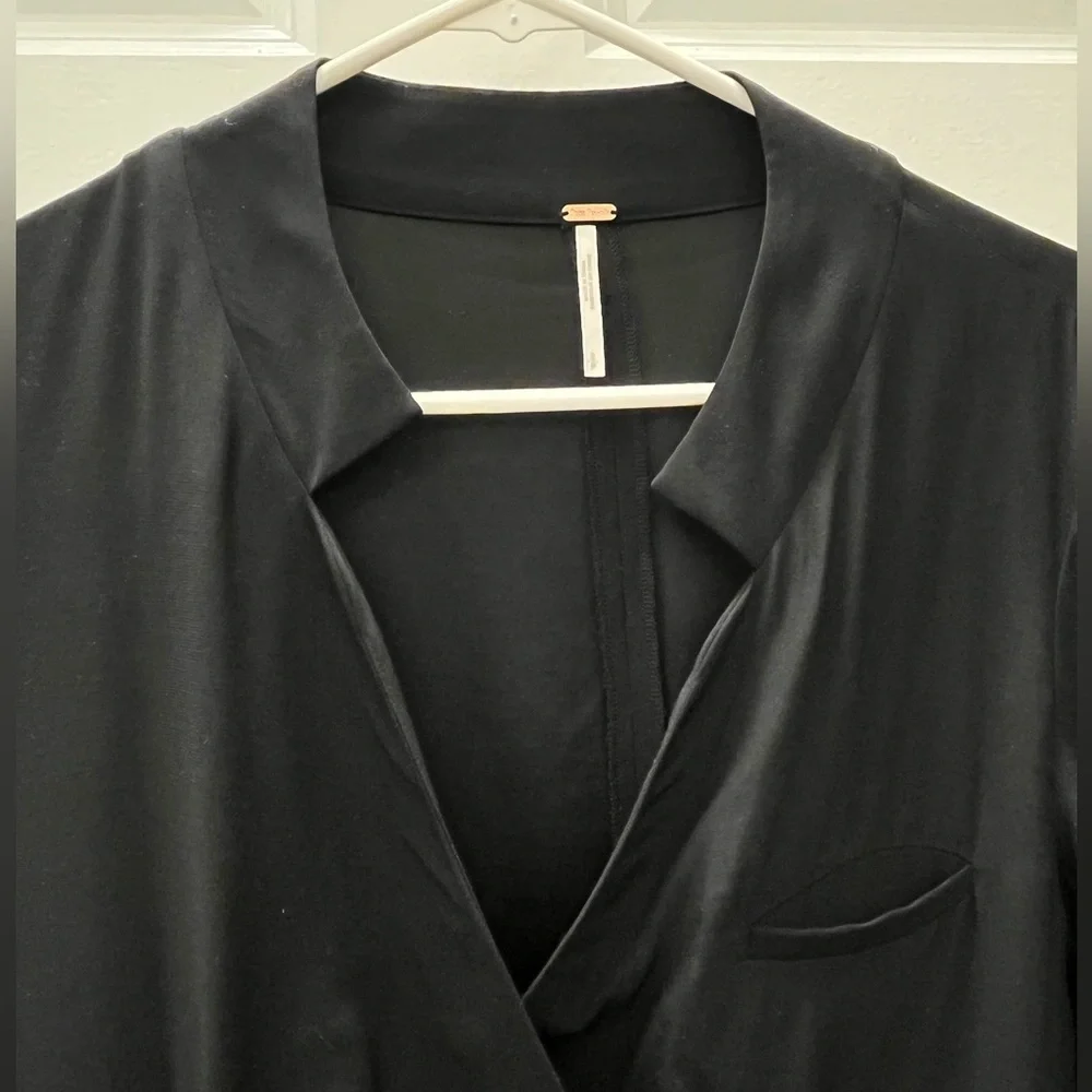 Free People Black Tuxedo Dress - Picture 13 of 13
